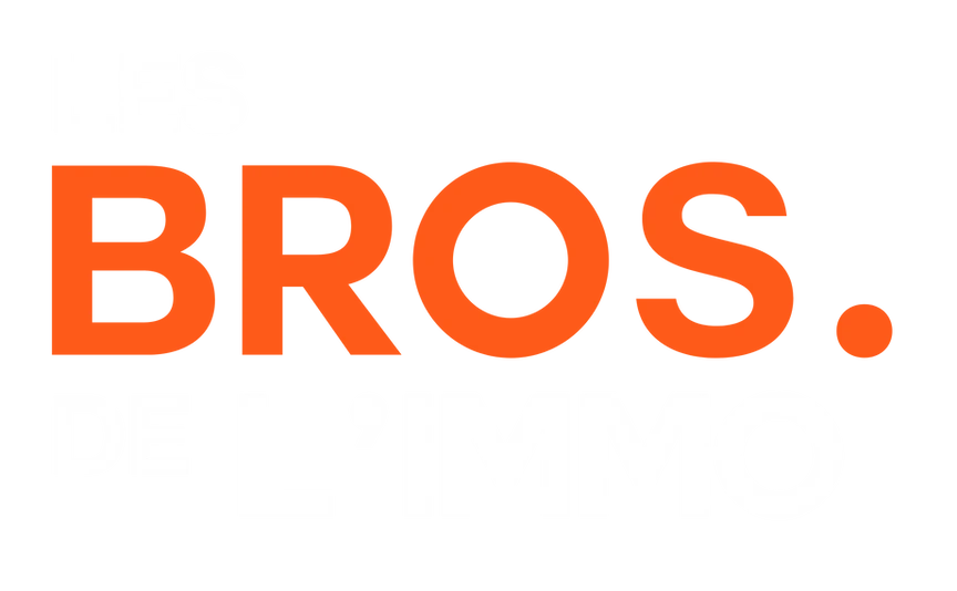 Logo Les Bros de l'Immo : podcast immobilier